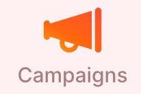 Campaign Management - Navigate to Campaigns menu to create a new campaign